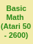 Basic Math  (Atari 50 - 2600)